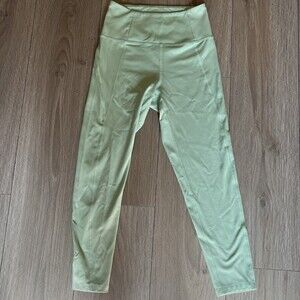 Girlfriend Collective High Rise Compressive Leggings Seafoam Green Mint Green S